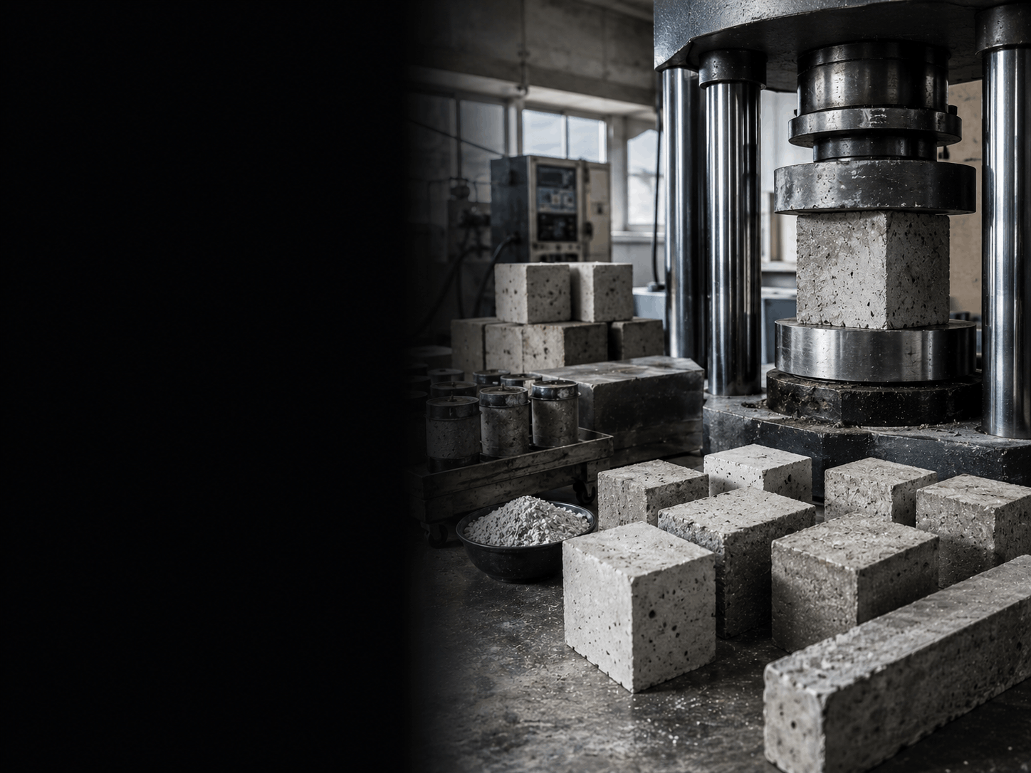 Cement binder replacements achieving 28-day compressive loads